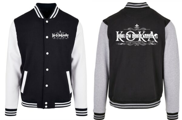 K.O.K.A. / KING OV KINGZ ARMEE - COLLEGE JACKE VOLL BESTICKT